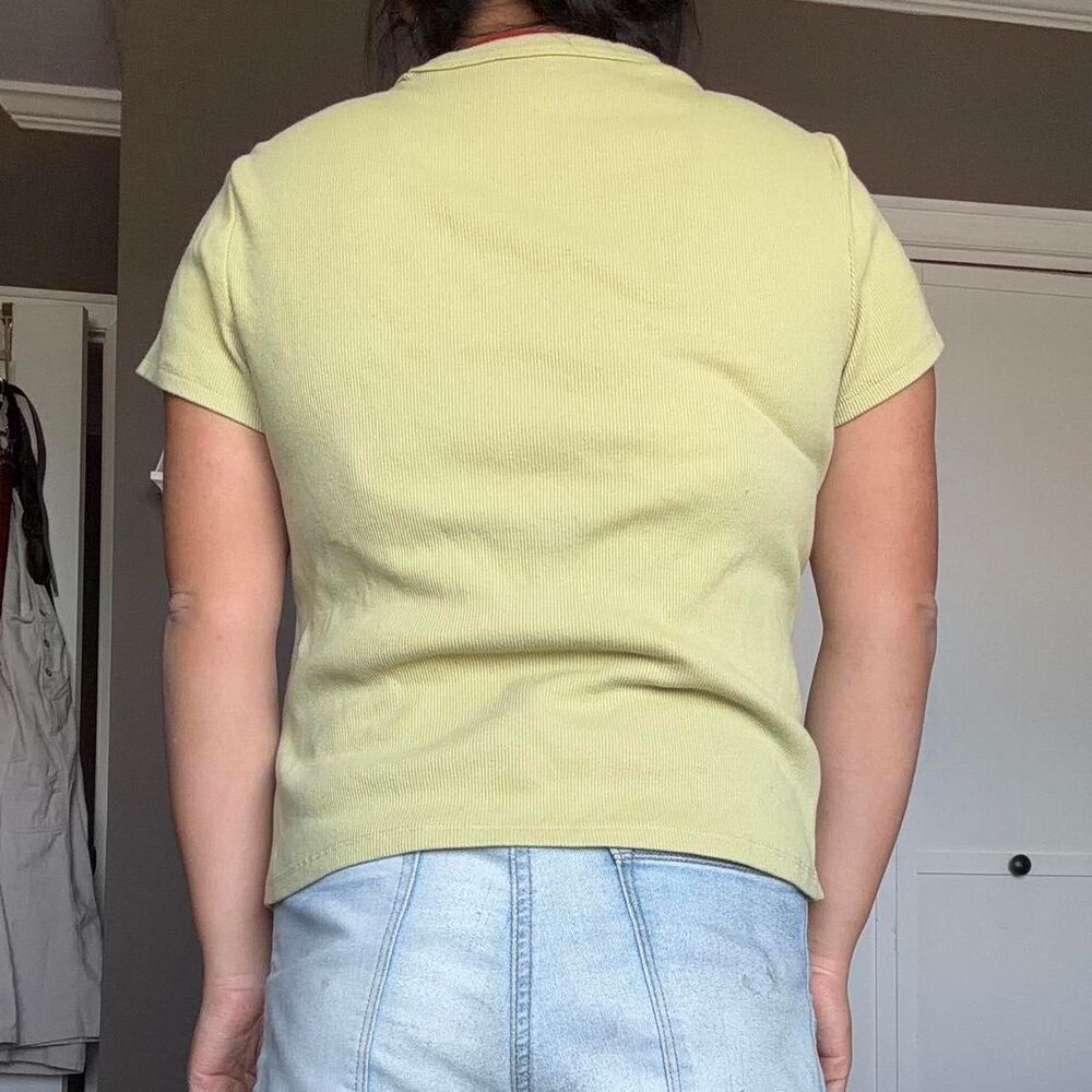 Old-navy Women's Green T-shirt - Picture 2 of 7